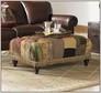 Adelle Patchwork Ottoman