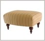 Covent Garden Striped Ottoman